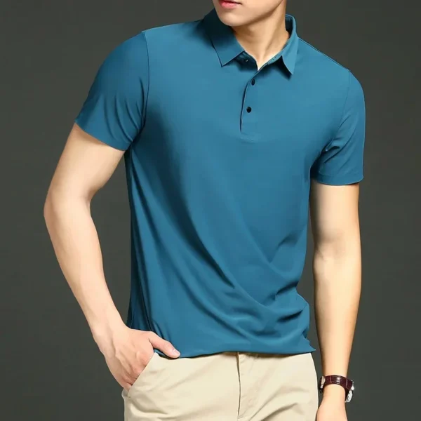 Eonic Men's Polo Collar Shirt - Image 17
