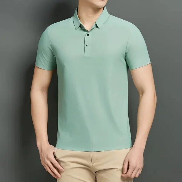 Eonic Men's Polo Collar Shirt - Image 18
