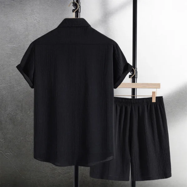 [BUY 1 GET 2] Sunset Sleeved Shirt And Shorts - Image 4