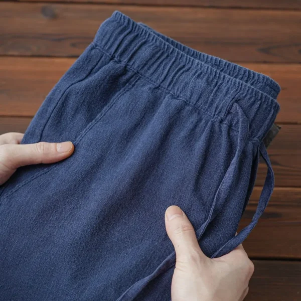 Linen trousers CANNES - Image 2