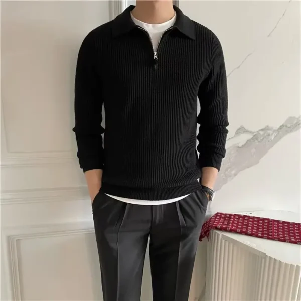 GONGJU Maglione with zip - Image 4