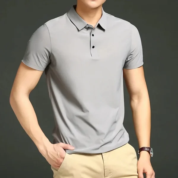Eonic Men's Polo Collar Shirt - Image 13