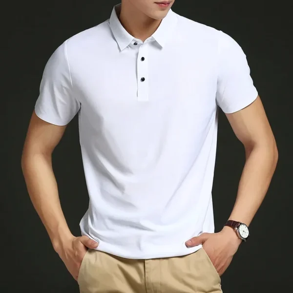 Eonic Men's Polo Collar Shirt - Image 15