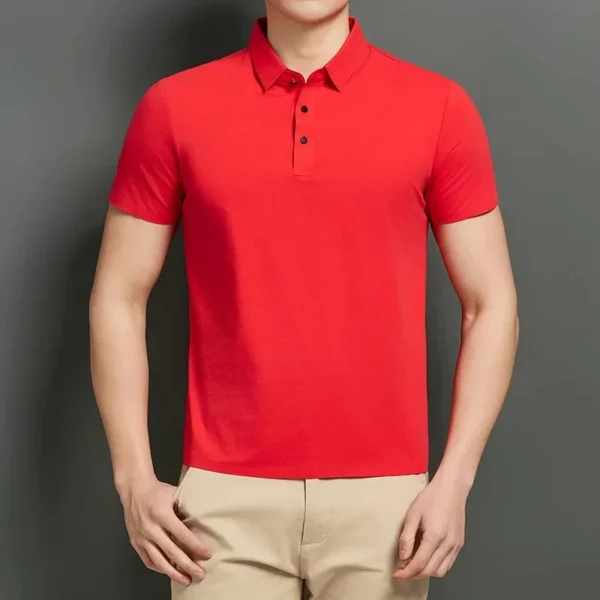 Eonic Men's Polo Collar Shirt - Image 11