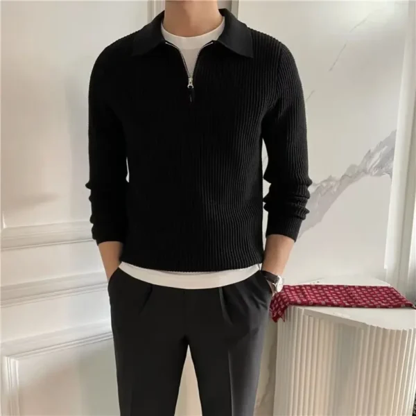 GONGJU Maglione with zip - Image 5